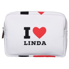 I Love Linda  Make Up Pouch (medium) by ilovewhateva