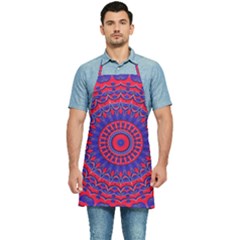 Background Wallpaper Geometric Digital Art Kitchen Apron by Ravend