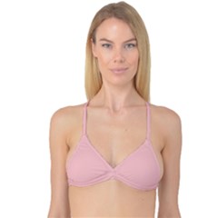 Baby Pink	 - 	reversible Tri Bikini Top by ColorfulSwimWear