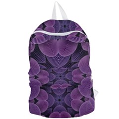 Geometric Shapes Geometric Pattern Flower Pattern Art Foldable Lightweight Backpack by Ravend