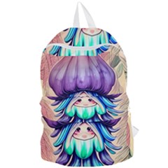 Psychedelic Mushroom For Sorcery And Theurgy Foldable Lightweight Backpack by GardenOfOphir