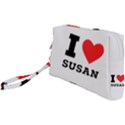 I love susan Wristlet Pouch Bag (Small) View1