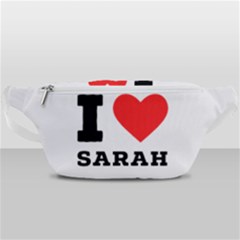 I Love Sarah Waist Bag  by ilovewhateva