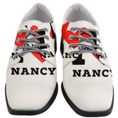 I Love Nancy Women Heeled Oxford Shoes by ilovewhateva