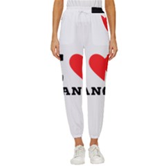 I Love Nancy Cropped Drawstring Pants by ilovewhateva