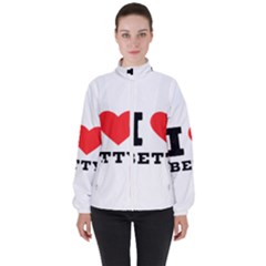 I Love Betty Women s High Neck Windbreaker by ilovewhateva