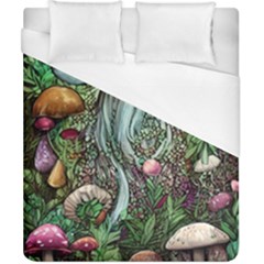 Craft Mushroom Duvet Cover (california King Size) by GardenOfOphir