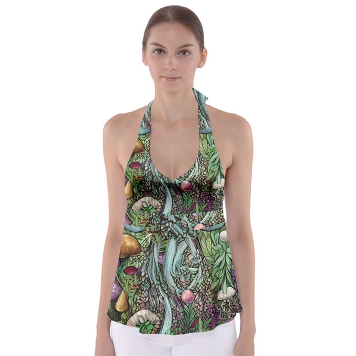 Craft Mushroom Babydoll Tankini Top