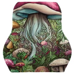 Craft Mushroom Car Seat Back Cushion  by GardenOfOphir