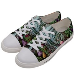 Craft Mushroom Men s Low Top Canvas Sneakers by GardenOfOphir