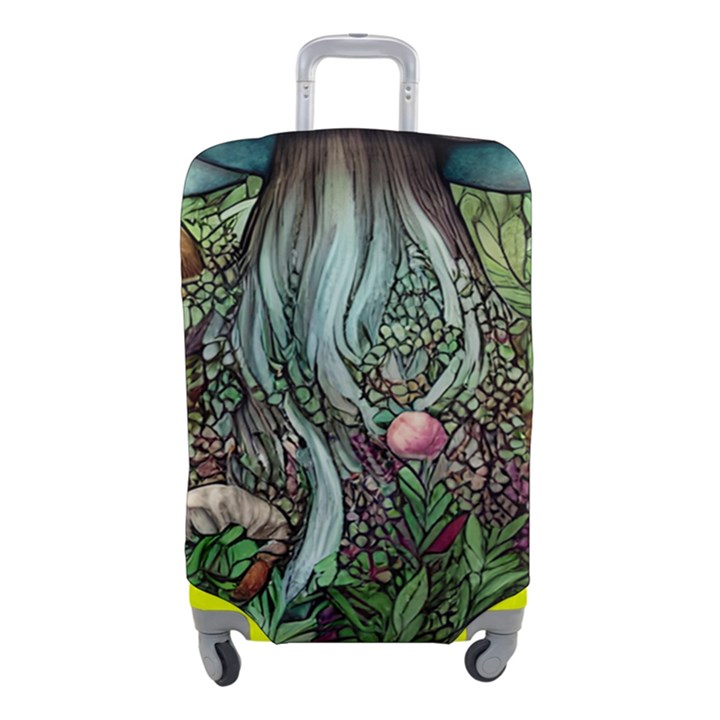 Craft Mushroom Luggage Cover (Small)