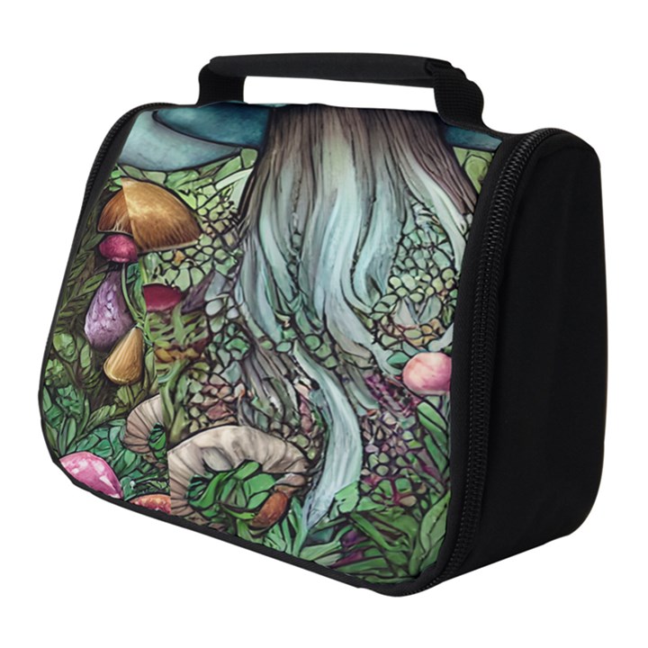 Craft Mushroom Full Print Travel Pouch (Small)