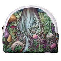 Craft Mushroom Horseshoe Style Canvas Pouch by GardenOfOphir