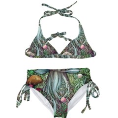 Craft Mushroom Kids  Classic Bikini Set by GardenOfOphir