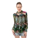 Craft Mushroom Long Sleeve Chiffon Shirt View1