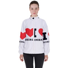 I Love Kimberly Women s High Neck Windbreaker by ilovewhateva