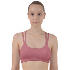 New York Pink	 - 	line Them Up Sports Bra by ColorfulSportsWear