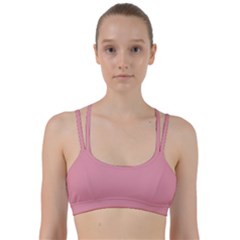 Pink Daisy	 - 	line Them Up Sports Bra by ColorfulSportsWear