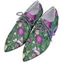 Woodsy Pottery Forest Mushroom Foraging Pointed Oxford Shoes View2