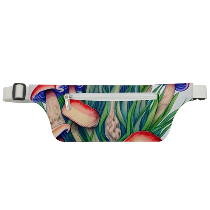 Vintage Mushroom Active Waist Bag