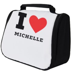 I Love Michelle Full Print Travel Pouch (big) by ilovewhateva