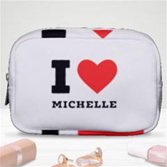 I Love Michelle Make Up Pouch (small) by ilovewhateva