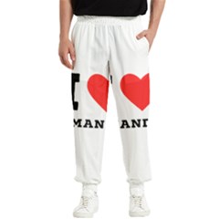 I Love Amanda Men s Elastic Waist Pants by ilovewhateva