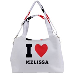 I Love Melissa Double Compartment Shoulder Bag by ilovewhateva