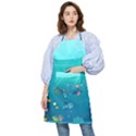 Ai Generated Ocean Sea Fish Aquatic Water Nature 2 Pocket Apron View1