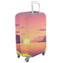 Sunset Ocean Beach Water Tropical Island Vacation 3 Luggage Cover (Medium) View2