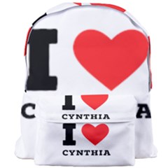 I Love Cynthia Giant Full Print Backpack by ilovewhateva