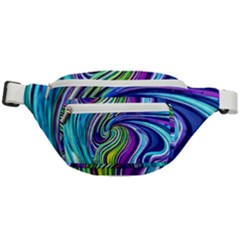 Waves Of Color Fanny Pack by GardenOfOphir