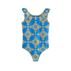 Pattern 7 Kids  Frill Swimsuit by GardenOfOphir