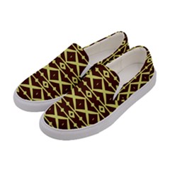 Pattern 15 Women s Canvas Slip Ons by GardenOfOphir