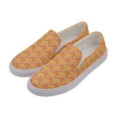 Peach Leafs Women s Canvas Slip Ons by Sparkle