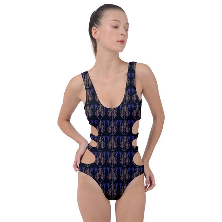 Digitalart Balls Side Cut Out Swimsuit