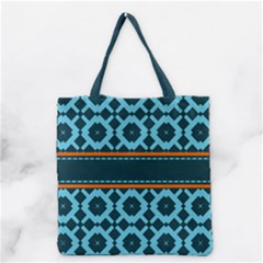 Pattern 28 Grocery Tote Bag by GardenOfOphir