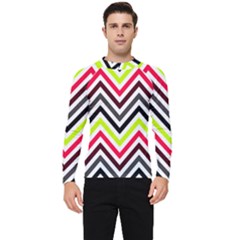 Chevron Men s Long Sleeve Rash Guard by GardenOfOphir