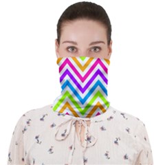 Bright Chevron Face Covering Bandana (adult) by GardenOfOphir