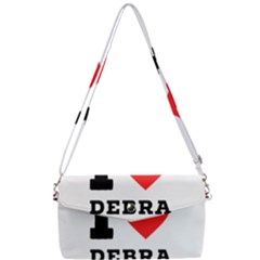 I Love Debra Removable Strap Clutch Bag by ilovewhateva