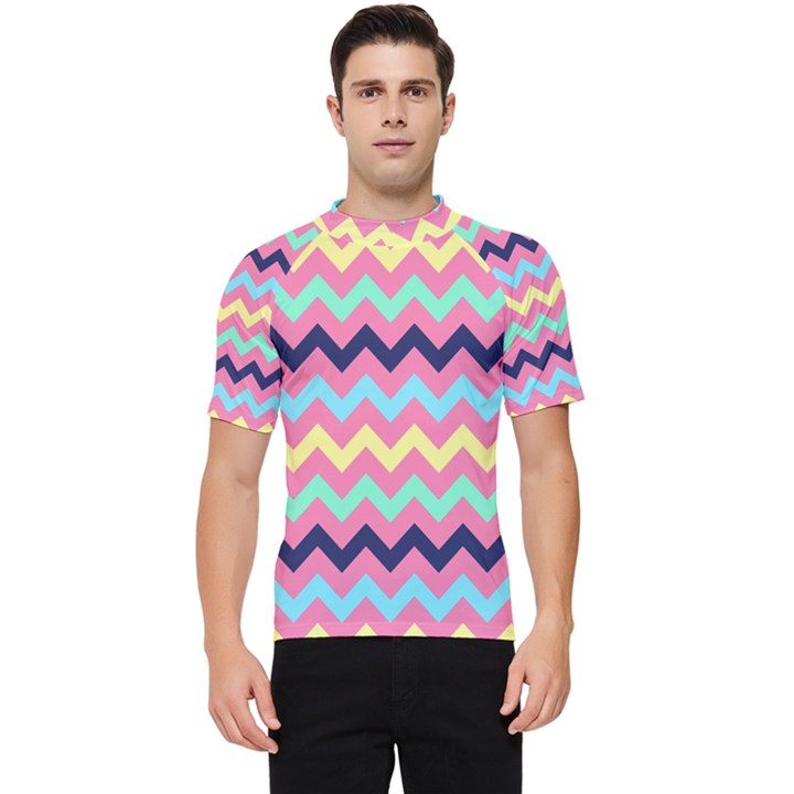 Pattern 114 Men s Short Sleeve Rash Guard