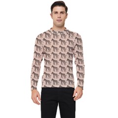 Pattern 135 Men s Long Sleeve Rash Guard by GardenOfOphir