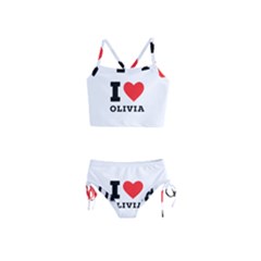 I Love Olivia Girls  Tankini Swimsuit by ilovewhateva