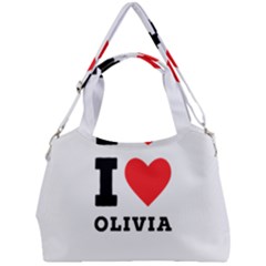 I Love Olivia Double Compartment Shoulder Bag by ilovewhateva