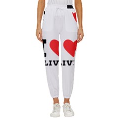 I Love Olivia Women s Cropped Drawstring Pants by ilovewhateva