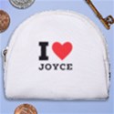 I love joyce Horseshoe Style Canvas Pouch View1