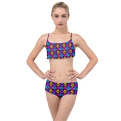 Pattern 221 Layered Top Bikini Set by GardenOfOphir