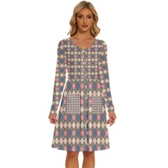 Pattern 258 Long Sleeve Dress With Pocket by GardenOfOphir