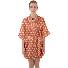 Pattern 268 Half Sleeve Satin Kimono  by GardenOfOphir