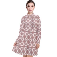 Pattern 302 Long Sleeve Chiffon Shirt Dress by GardenOfOphir